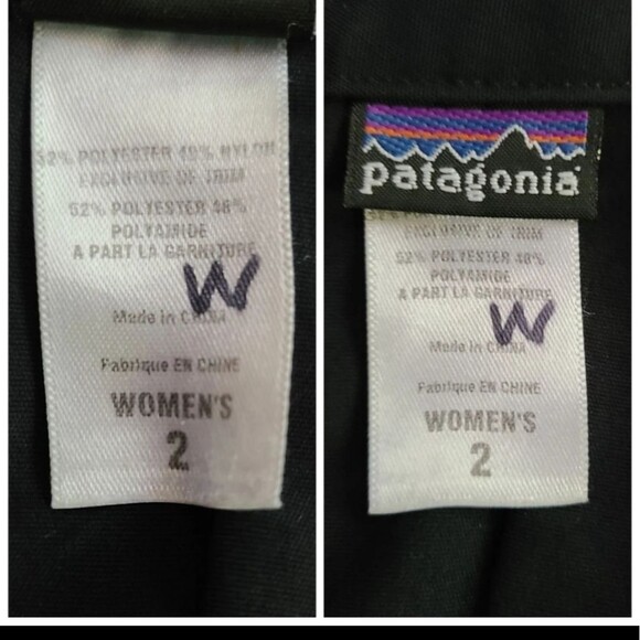 Patagonia|Black Mystery Flared Hiking Pants, 2 - Picture 9 of 9